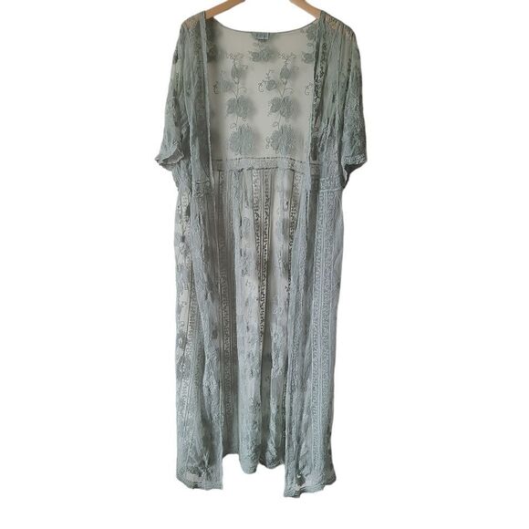 POL Lace Kimono Size S/M - Picture 2 of 6